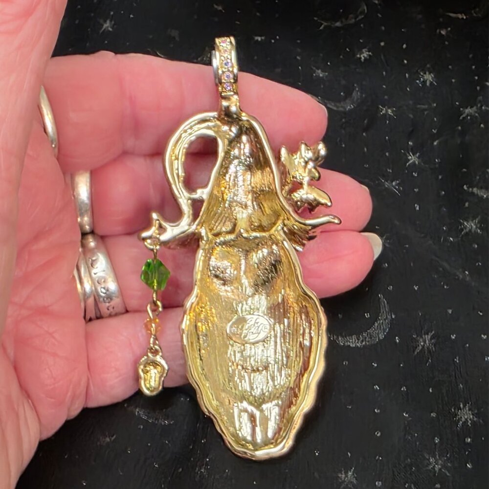 Kirks Folly Autum Woodland ๐๐๐ ๐พ๐๐๐๐ Magnetic Bronze Necklace Goldtone - Picture 6 of 10